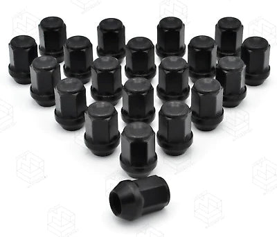 thumbnail image 2 of 20 Pack Black Lug Nuts For Ford Transit, Transit Custom, Tourneo Custom - M14x1.5 Tapered Seat 2 of 6