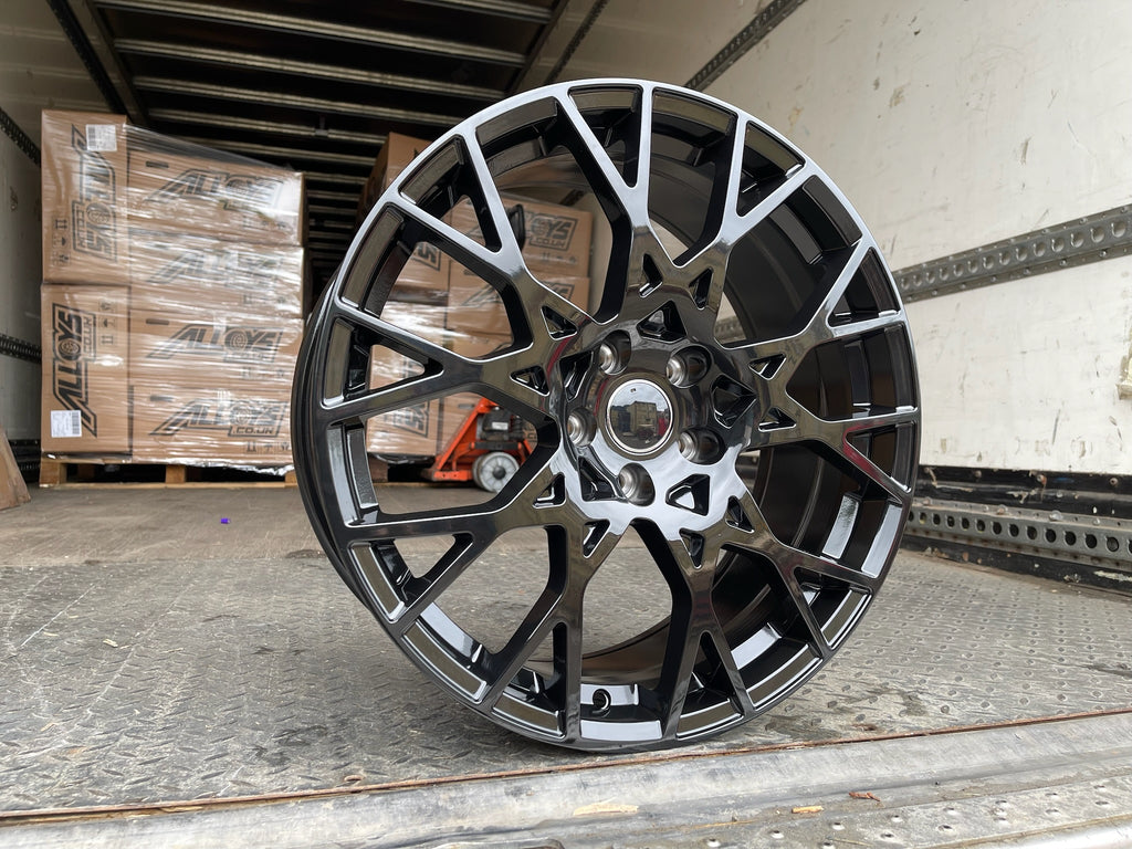 18” RS3 Perf mesh style wheels Black  5x112 et42 fits Audi A3 VW Golf