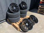 19"  827M G80 CS Sport Style Alloy Wheels Satin Black E & F series BMW 3 4 5 Series 5x120