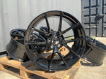 20” 763M style CS Staggered Alloy Wheels Black  BMW 3 4 5 Series