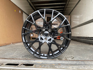 19” RS3 Perf mesh style wheels Black  5x112 et42 fits Audi A3 VW Golf