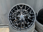 19"  827M G80 CS Sport Style Alloy Wheels Satin Black E & F series BMW 3 4 5 Series 5x120