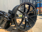 20” 763M style CS Staggered Alloy Wheels Black  BMW 3 4 5 Series