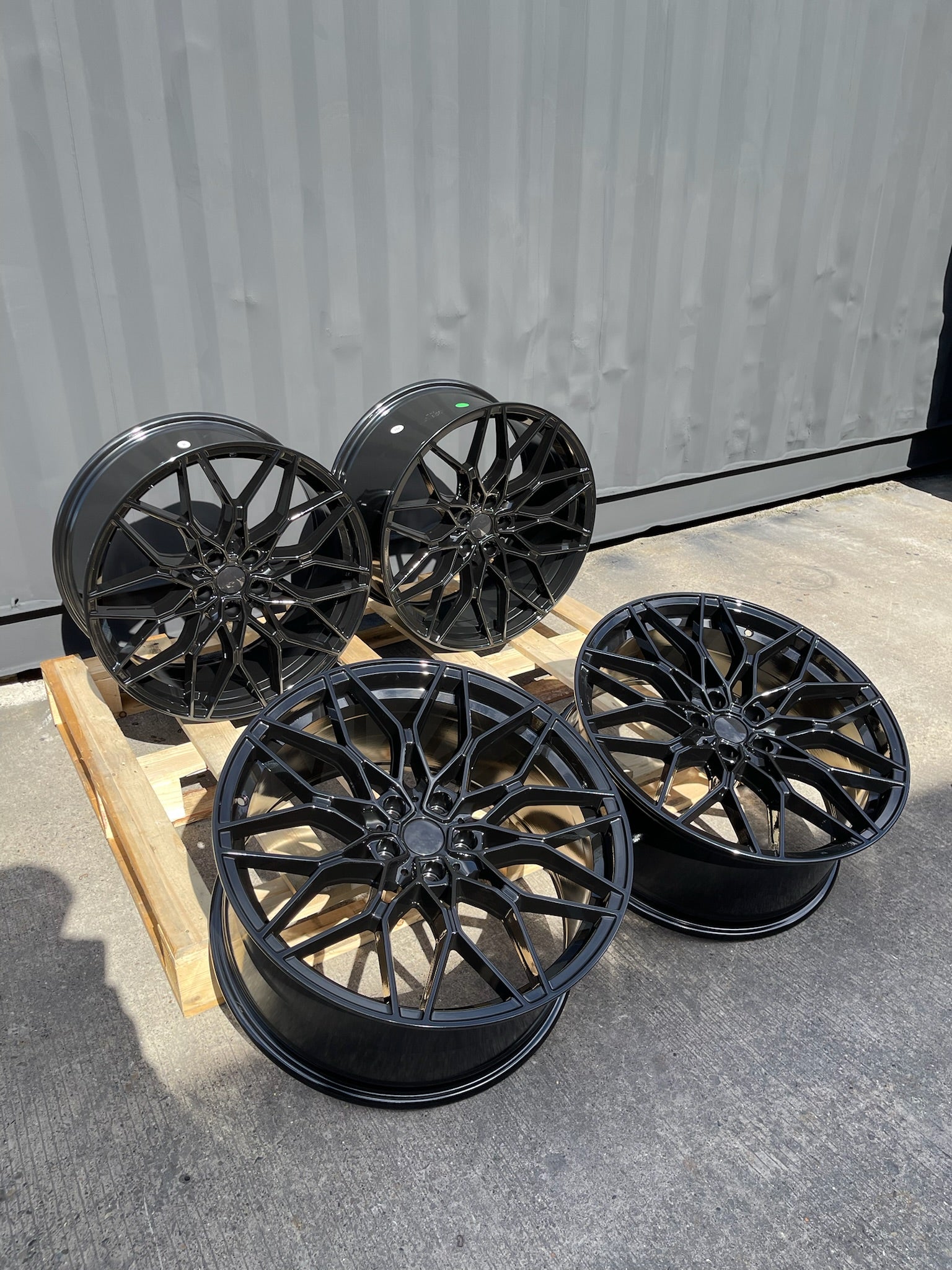 19"  1000M G80 CS Sport Style Alloy Wheels Black G series BMW 3 4 5 Series 5x112