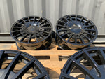 20" Aluwerks RST Transit style wheels Gloss Black 5x160 fits Transit Custom