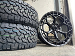 20" Aluwerks Octane Flow form style wheels Black 6x139.7 fits Ranger, Wildtrak, Raptor 1000KG HIGH LOAD