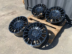 20" Aluwerks RST Transit style wheels Gloss Black 5x160 fits Transit Custom