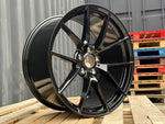 20” 763M style CS Staggered Alloy Wheels Black  BMW 3 4 5 Series