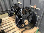 20" Aluwerks XT2-FF wheels Black fits Audi BMW Mercedes VW Ford Vauxhall
