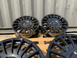 20" Aluwerks RST Transit style wheels Gloss Black 5x160 fits Transit Custom