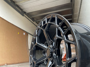 20" Aluwerks Octane Flow form style wheels Black 6x139.7 fits Ranger, Wildtrak, Raptor 1000KG HIGH LOAD
