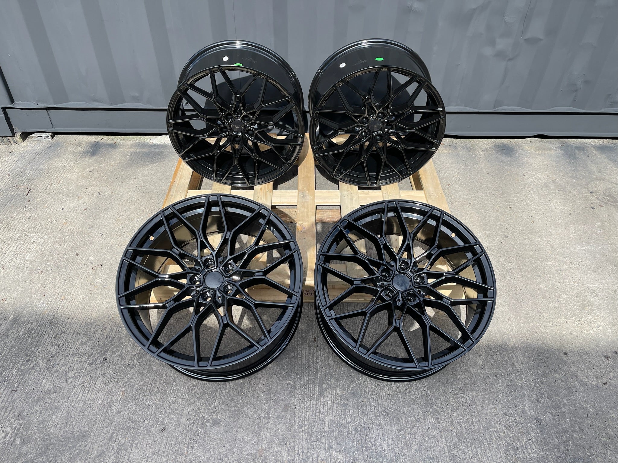 19"  1000M G80 CS Sport Style Alloy Wheels Black G series BMW 3 4 5 Series 5x112