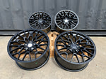 19"  827M G80 CS Sport Style Alloy Wheels Satin Black E & F series BMW 3 4 5 Series 5x120