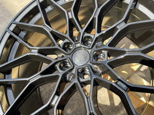 19"  1000M G80 CS Sport Style Alloy Wheels Black G series BMW 3 4 5 Series 5x112