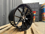 20” 763M style CS Staggered Alloy Wheels Black  BMW 3 4 5 Series