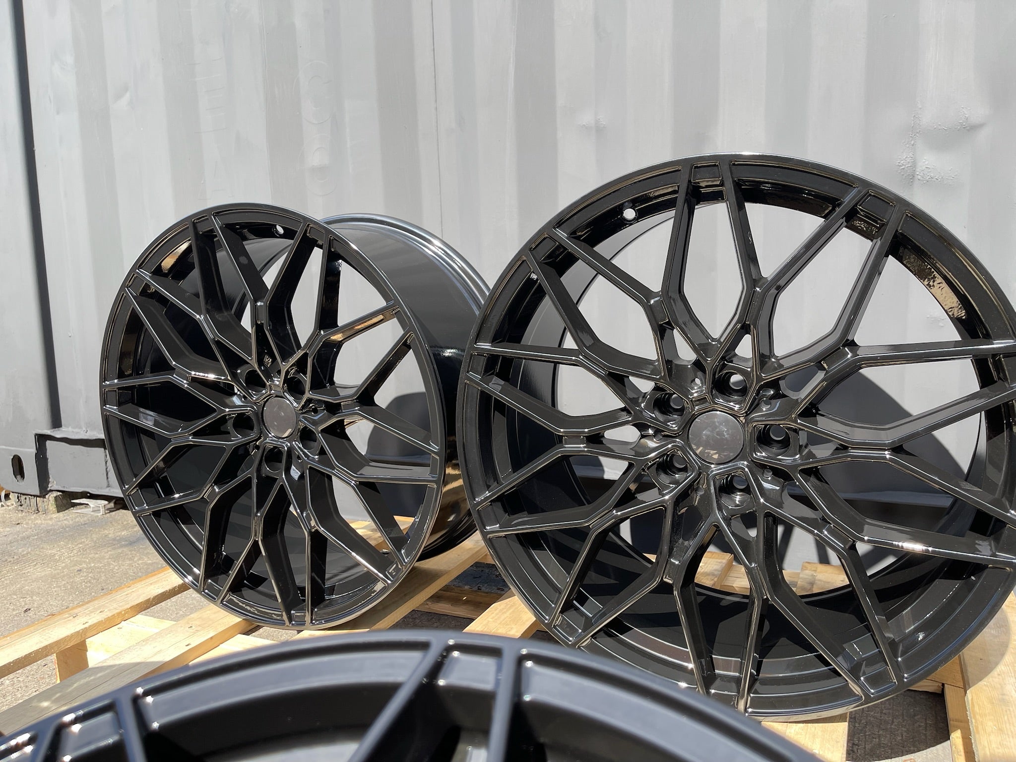 19"  1000M G80 CS Sport Style Alloy Wheels Black G series BMW 3 4 5 Series 5x112