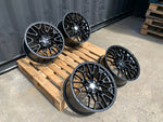 19"  827M G80 CS Sport Style Alloy Wheels Satin Black E & F series BMW 3 4 5 Series 5x120