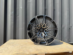 19" 826M G80 Competition Style Staggered Alloy Wheels Black polished BMW 3 4 5 Series