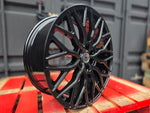 19" Aluwerks RST-Mesh NEW Transit MK9-2024 style wheels Gloss Black 6x120 fits Transit Custom Van