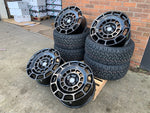 22” OCT wheels  Black fits Range Rover Sport Defender Land Rover