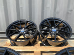 20” 763M style CS Staggered Alloy Wheels Black  BMW 3 4 5 Series