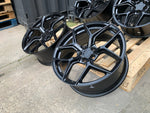 20" Aluwerks XT2-FF wheels Black fits Audi BMW Mercedes VW Ford Vauxhall
