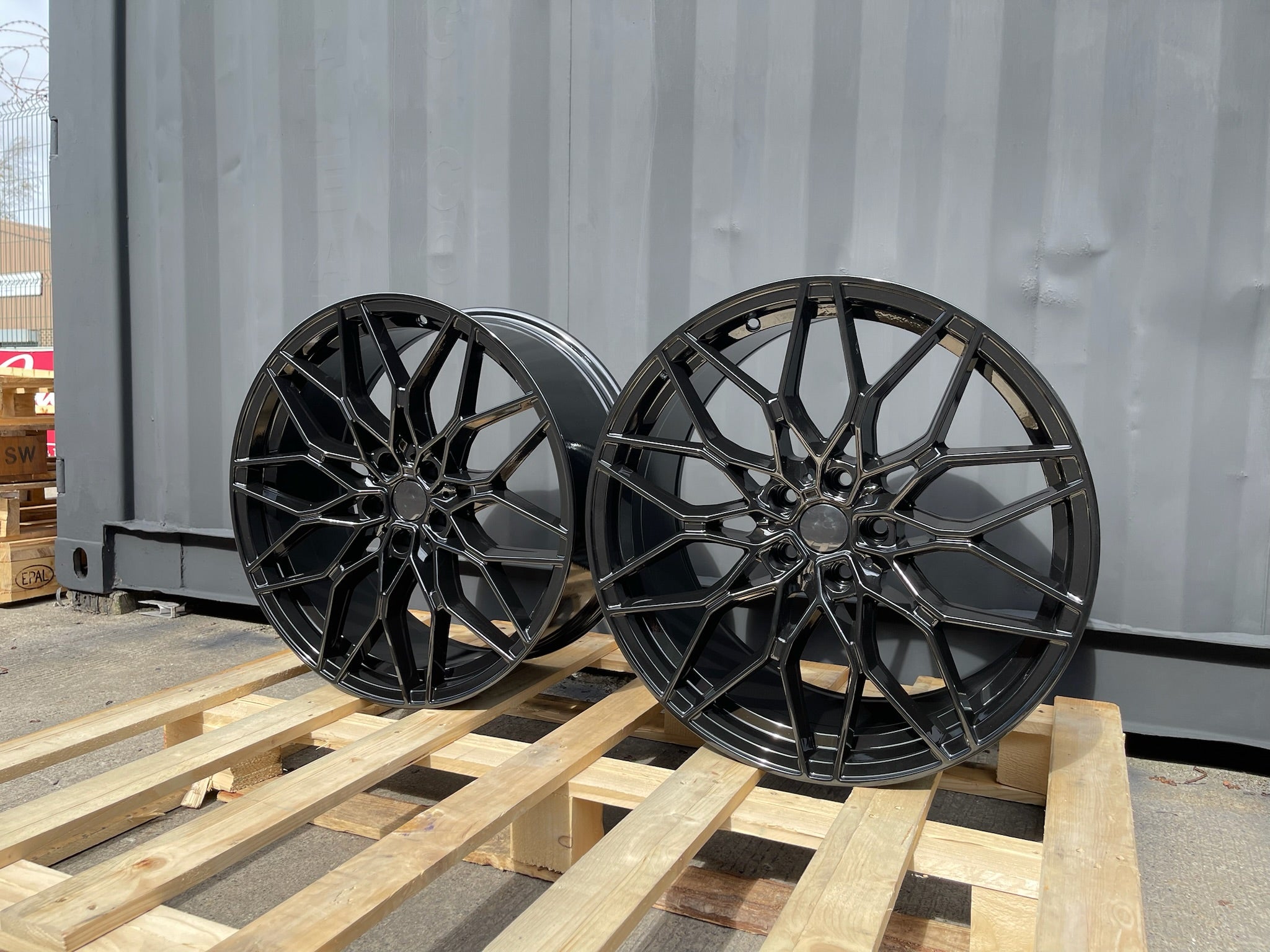 19"  1000M G80 CS Sport Style Alloy Wheels Black G series BMW 3 4 5 Series 5x112