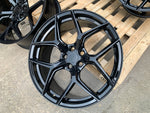 20" Aluwerks XT2-FF wheels Black fits Audi BMW Mercedes VW Ford Vauxhall