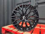 19" Aluwerks RST-Mesh NEW Transit MK9-2024 style wheels Gloss Black 6x120 fits Transit Custom Van