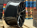 20” 763M style CS Staggered Alloy Wheels Black  BMW 3 4 5 Series