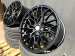 19"  827M G80 CS Sport Style Alloy Wheels Satin Black E & F series BMW 3 4 5 Series 5x120