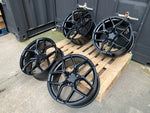 20" Aluwerks XT2-FF wheels Black fits Audi BMW Mercedes VW Ford Vauxhall