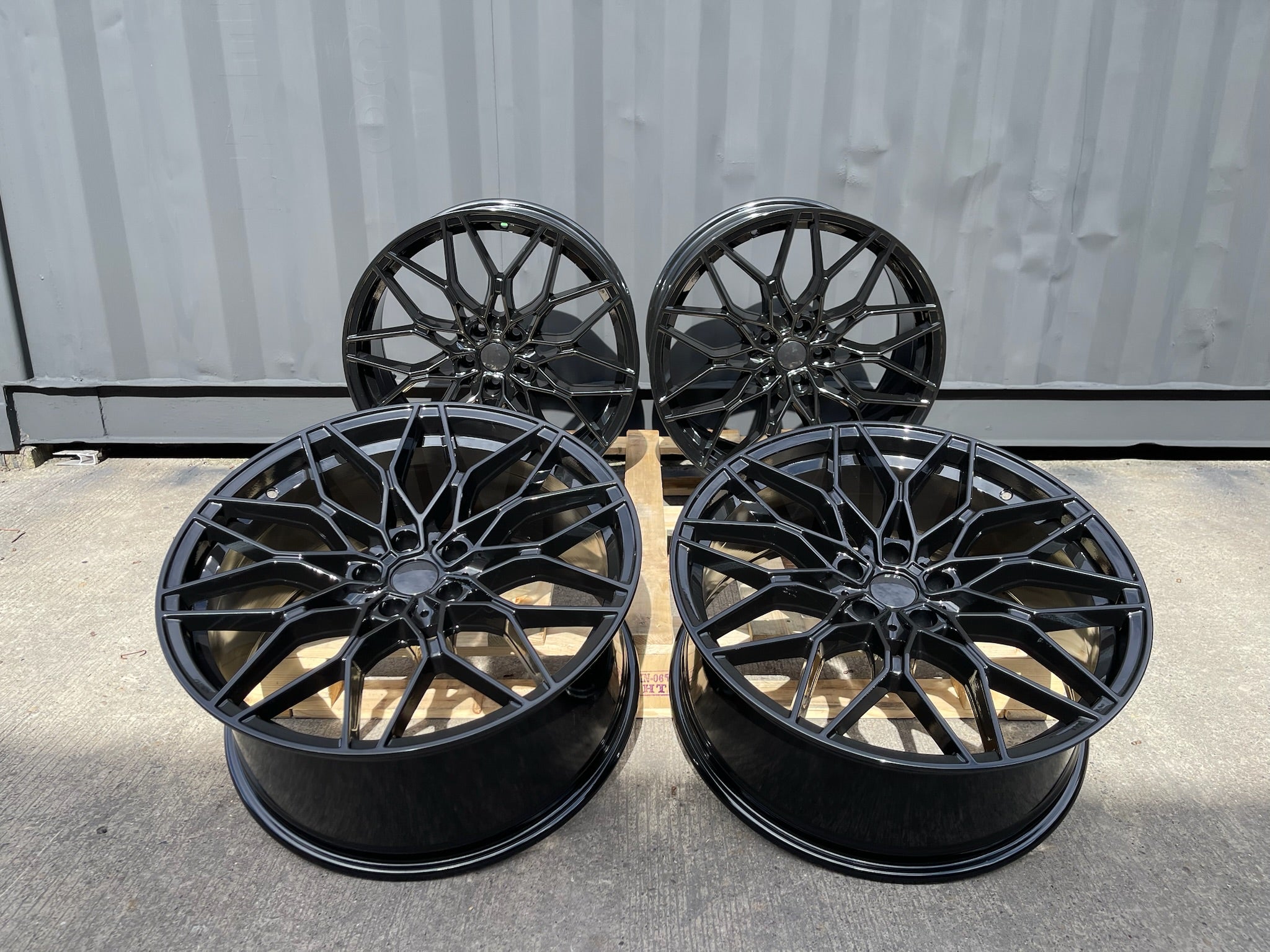 19"  1000M G80 CS Sport Style Alloy Wheels Black G series BMW 3 4 5 Series 5x112
