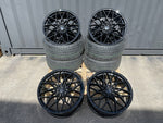19"  1000M G80 CS Sport Style Alloy Wheels Black G series BMW 3 4 5 Series 5x112