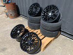 19"  827M G80 CS Sport Style Alloy Wheels Satin Black E & F series BMW 3 4 5 Series 5x120