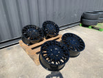 20" Aluwerks RST Transit style wheels Gloss Black 5x160 fits Transit Custom