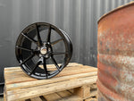 20” 763M style CS Staggered Alloy Wheels Black  BMW 3 4 5 Series