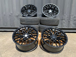 19"  827M G80 CS Sport Style Alloy Wheels Satin Black E & F series BMW 3 4 5 Series 5x120