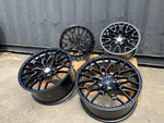 19"  827M G80 CS Sport Style Alloy Wheels Satin Black E & F series BMW 3 4 5 Series 5x120
