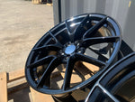 20” 763M style CS Staggered Alloy Wheels Black  BMW 3 4 5 Series