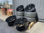 19"  1000M G80 CS Sport Style Alloy Wheels Black G series BMW 3 4 5 Series 5x112