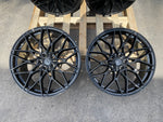 19"  1000M G80 CS Sport Style Alloy Wheels Black G series BMW 3 4 5 Series 5x112