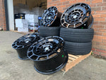 22” OCT wheels  Black fits Range Rover Sport Defender Land Rover