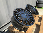 20" Aluwerks RST Transit style wheels Gloss Black 5x160 fits Transit Custom