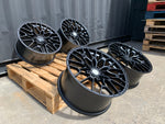 19"  827M G80 CS Sport Style Alloy Wheels Satin Black E & F series BMW 3 4 5 Series 5x120