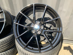 20” 763M style CS Staggered Alloy Wheels Black  BMW 3 4 5 Series