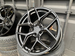 20" Aluwerks XT2-FF wheels Black fits Audi BMW Mercedes VW Ford Vauxhall