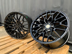 19"  827M G80 CS Sport Style Alloy Wheels Satin Black E & F series BMW 3 4 5 Series 5x120
