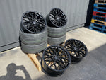 19"  1000M G80 CS Sport Style Alloy Wheels Black G series BMW 3 4 5 Series 5x112
