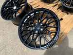 19"  827M G80 CS Sport Style Alloy Wheels Satin Black E & F series BMW 3 4 5 Series 5x120